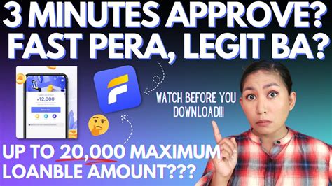Quick pera easy loan requirements